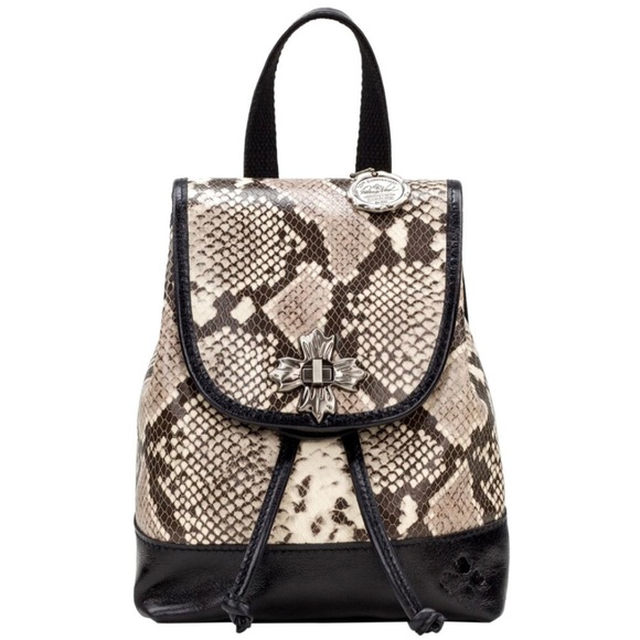 Patricia Nash Saracena Convertible Leather Backpack main image 5